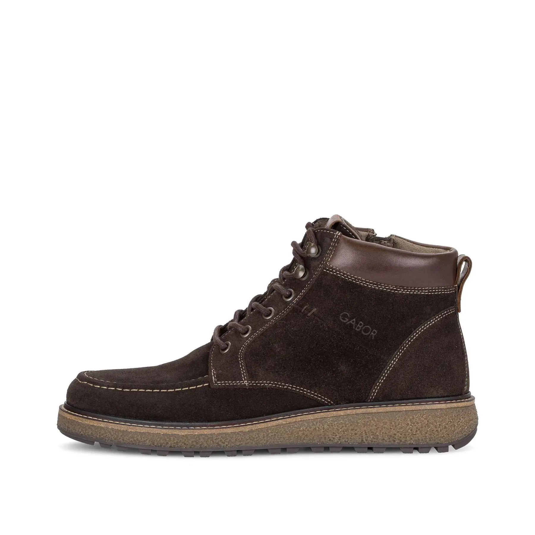 Ölvelours-Stiefeletten und Pull-Up-Leder Gabor