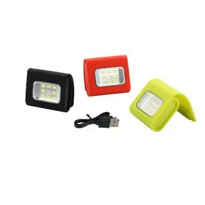 Kleine oplaadbare magnetische signaallamp Toad clip light