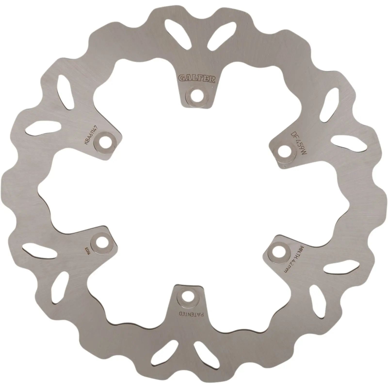 Feste Motorradbremsscheibe Galfer Wave 282x5 mm