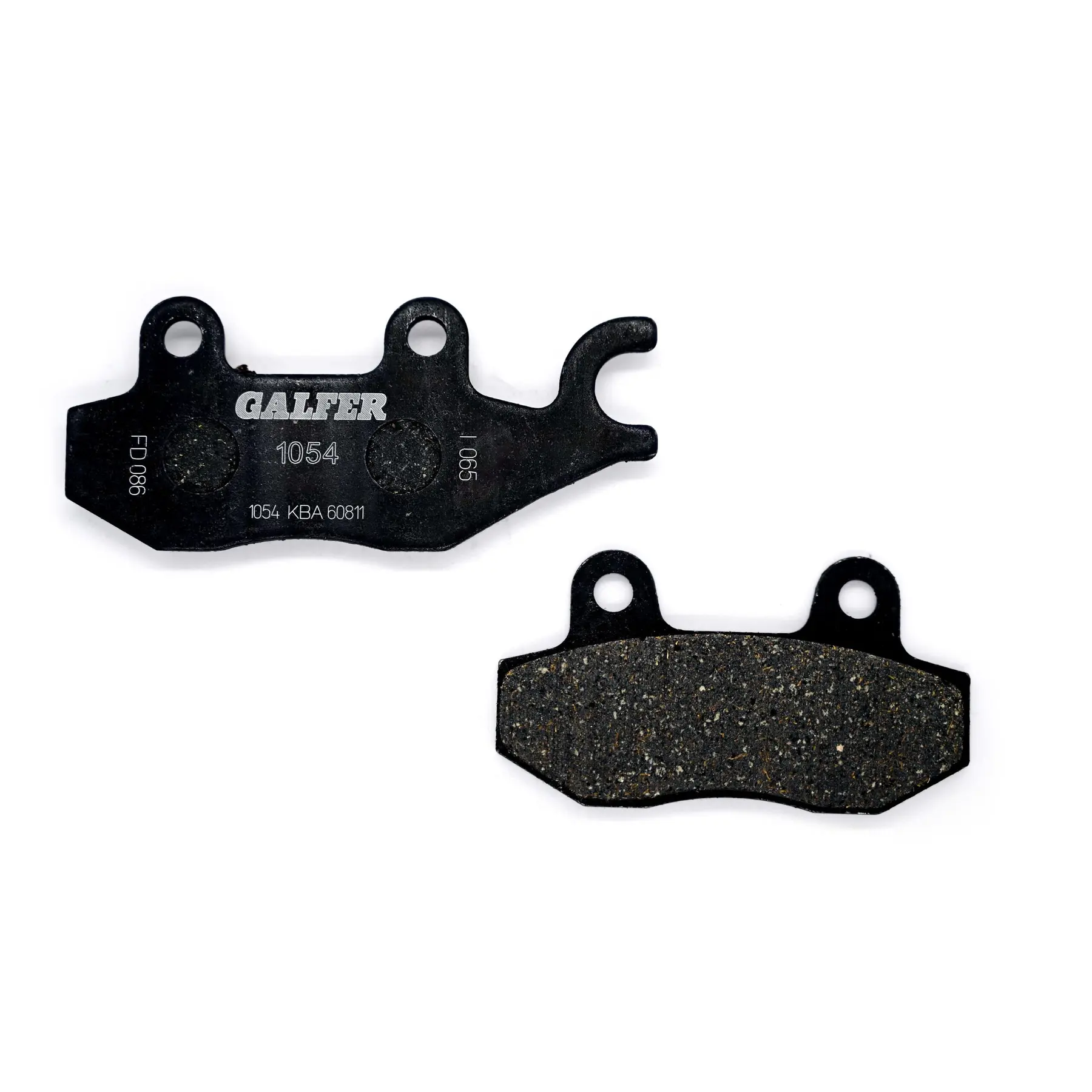 Organischer Motorradbremsbelag aus Halbmetall Galfer G1054TT FD086