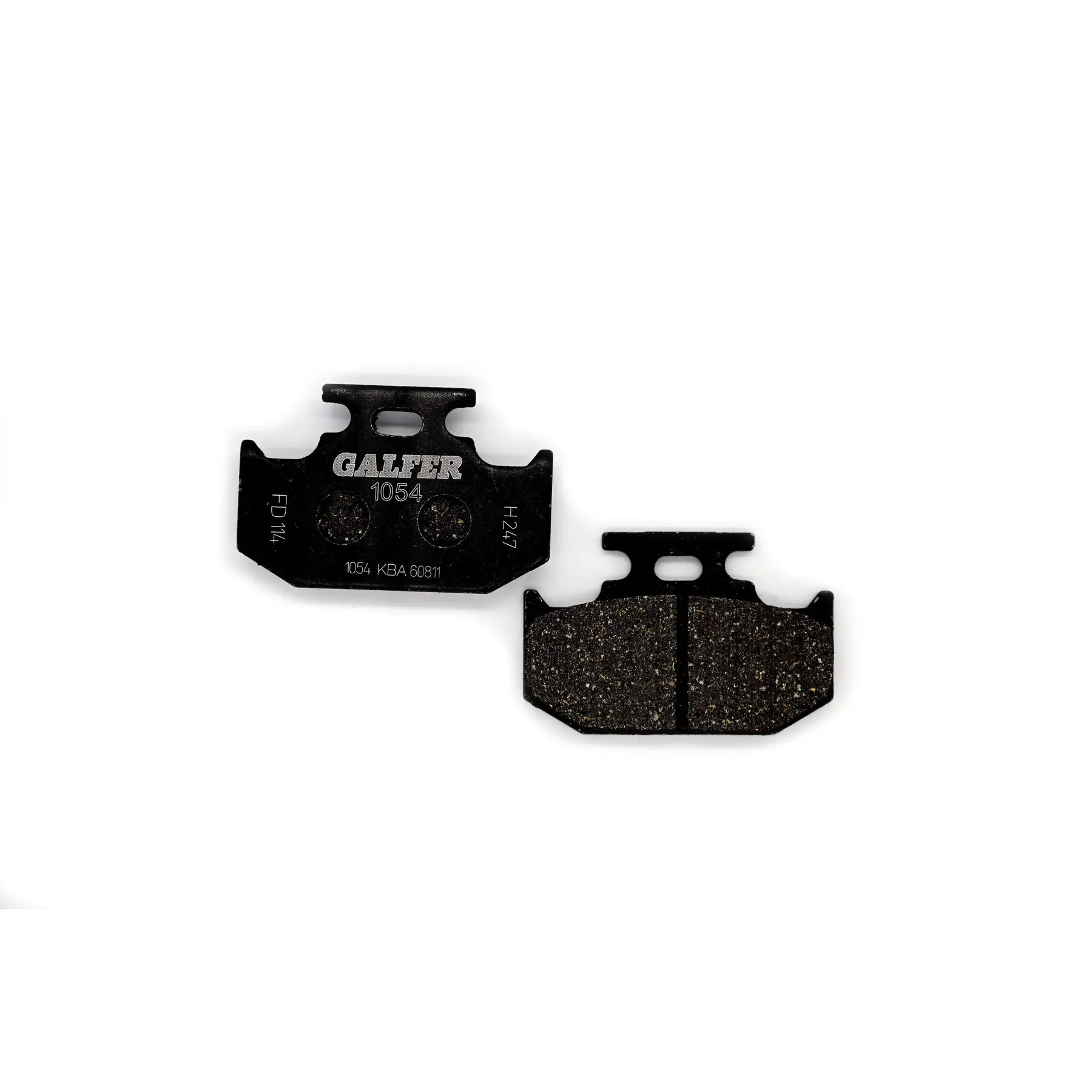 Organischer Motorradbremsbelag aus Halbmetall Galfer G1054TT TT FD114