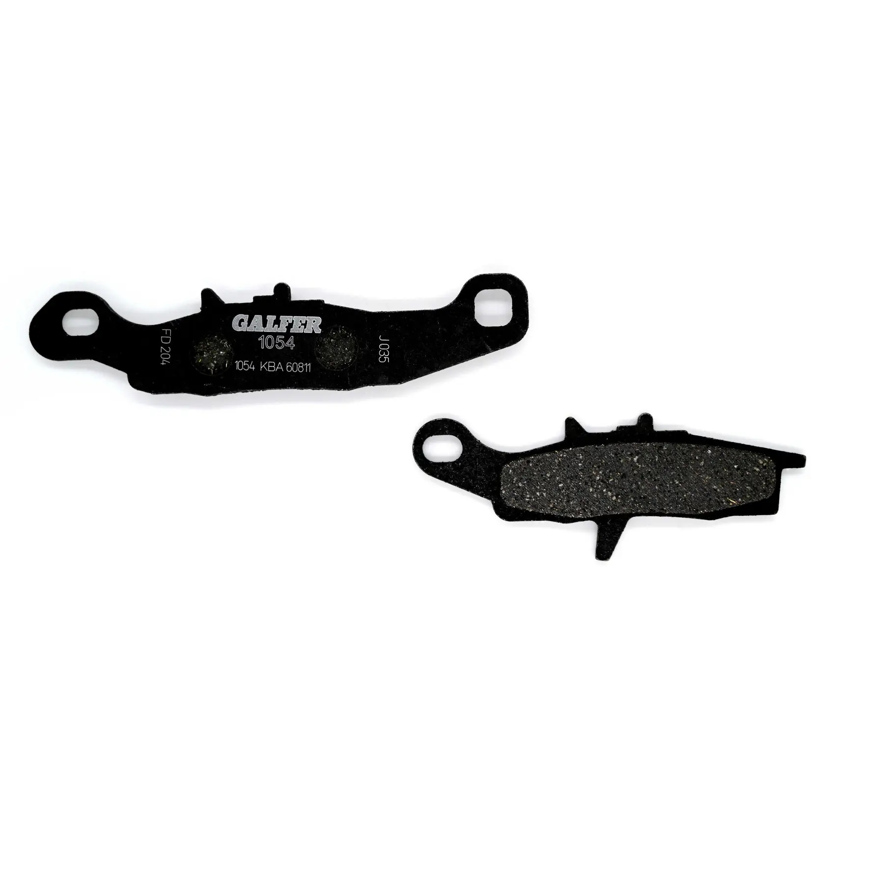 Organischer Motorradbremsbelag aus Halbmetall Galfer G1054TT FD204