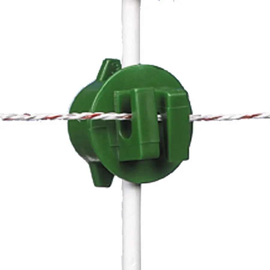 Gallagher Green Insulators For Nut-Type Electric Fences (X250)