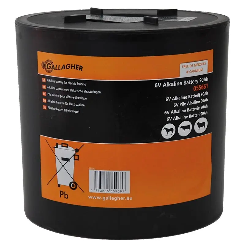 Gallagher Round battery 6V 055661GAL
