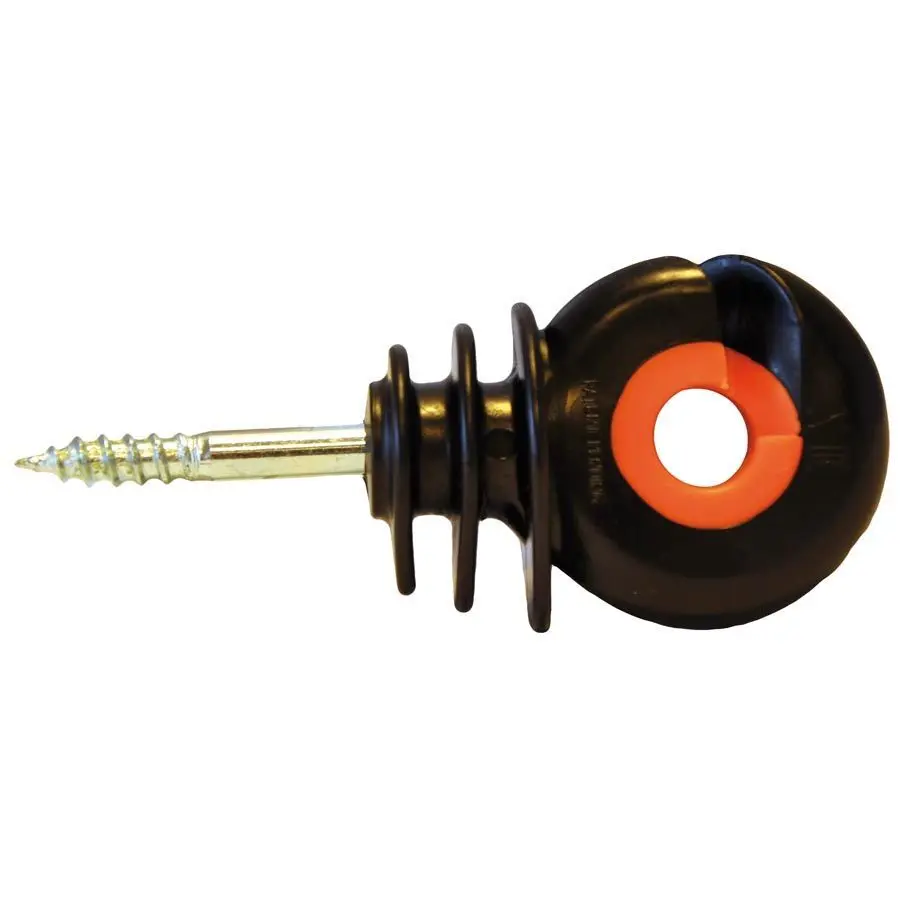 Gallagher Black Insulators For Xdi Electric Screw Fences (X75)