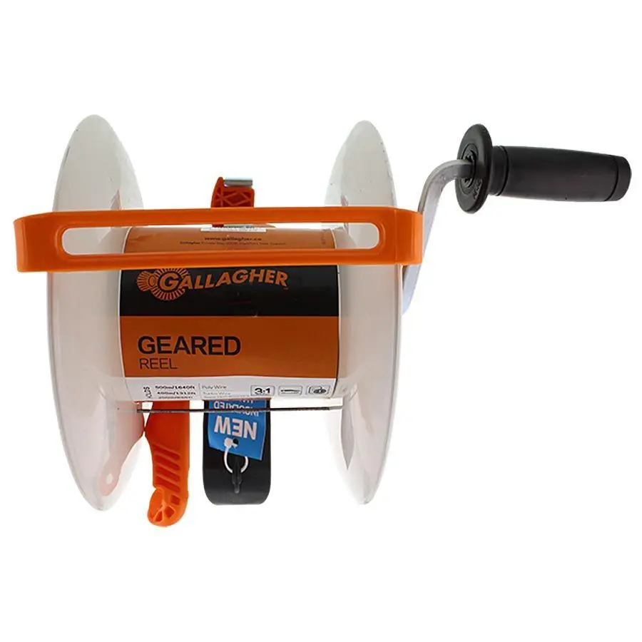 Gallagher Geared reel 500m 061139GAL