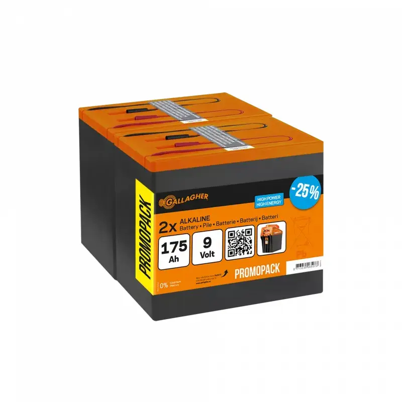 Gallagher Orange Battery (X2)
