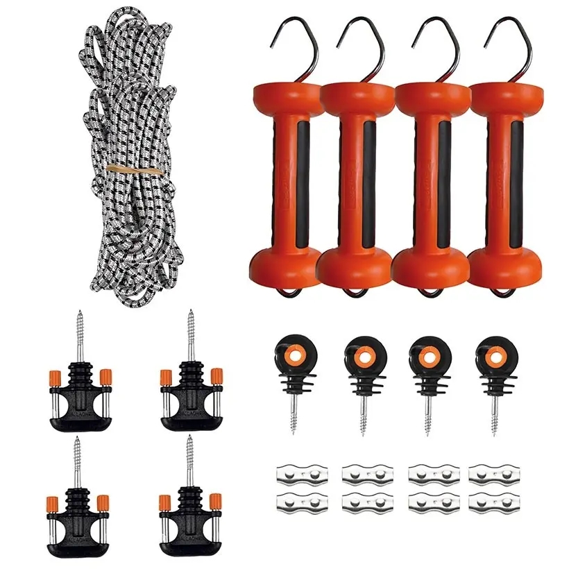 Gallagher Grau Gartenzaun, Kit Tür Mit Elastischer Kordel Multipack - Bild 3