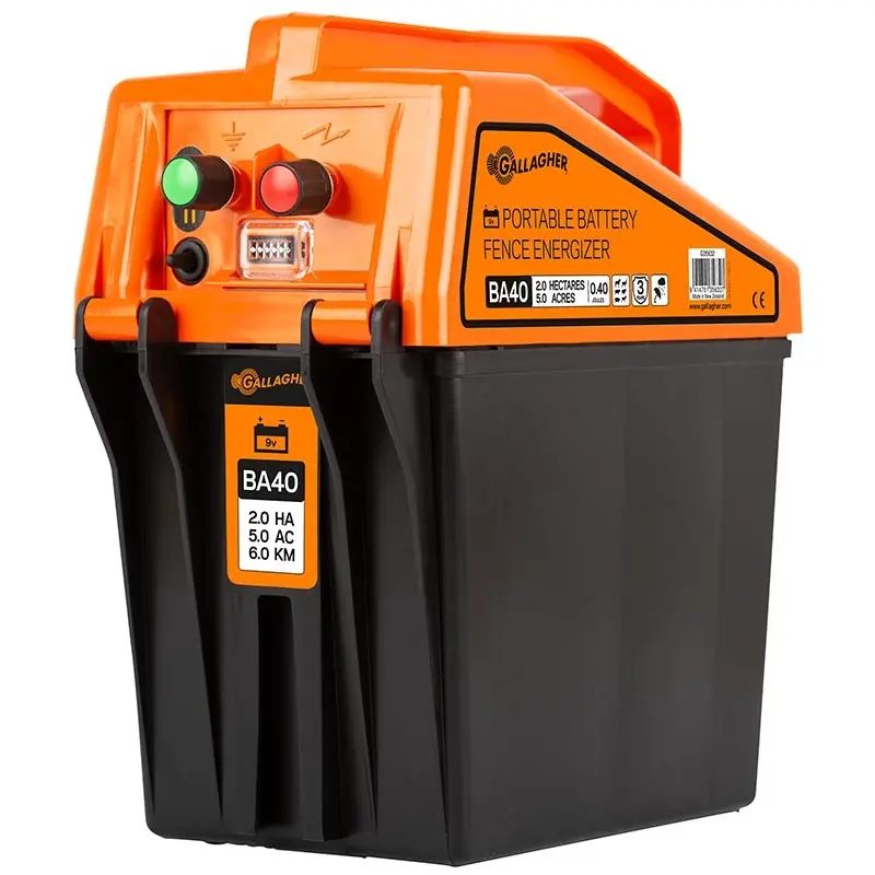 Gallagher Schwarz Elektrifizierer Ba40