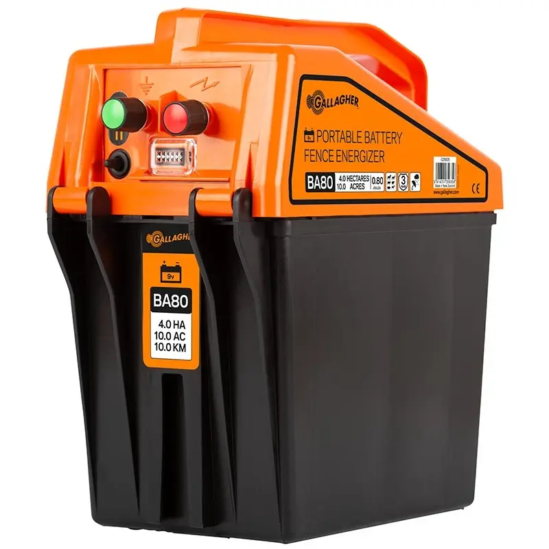 Gallagher Schwarz Elektrifizierer Ba80