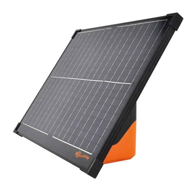 Gallagher Schwarz Solarpanel S400