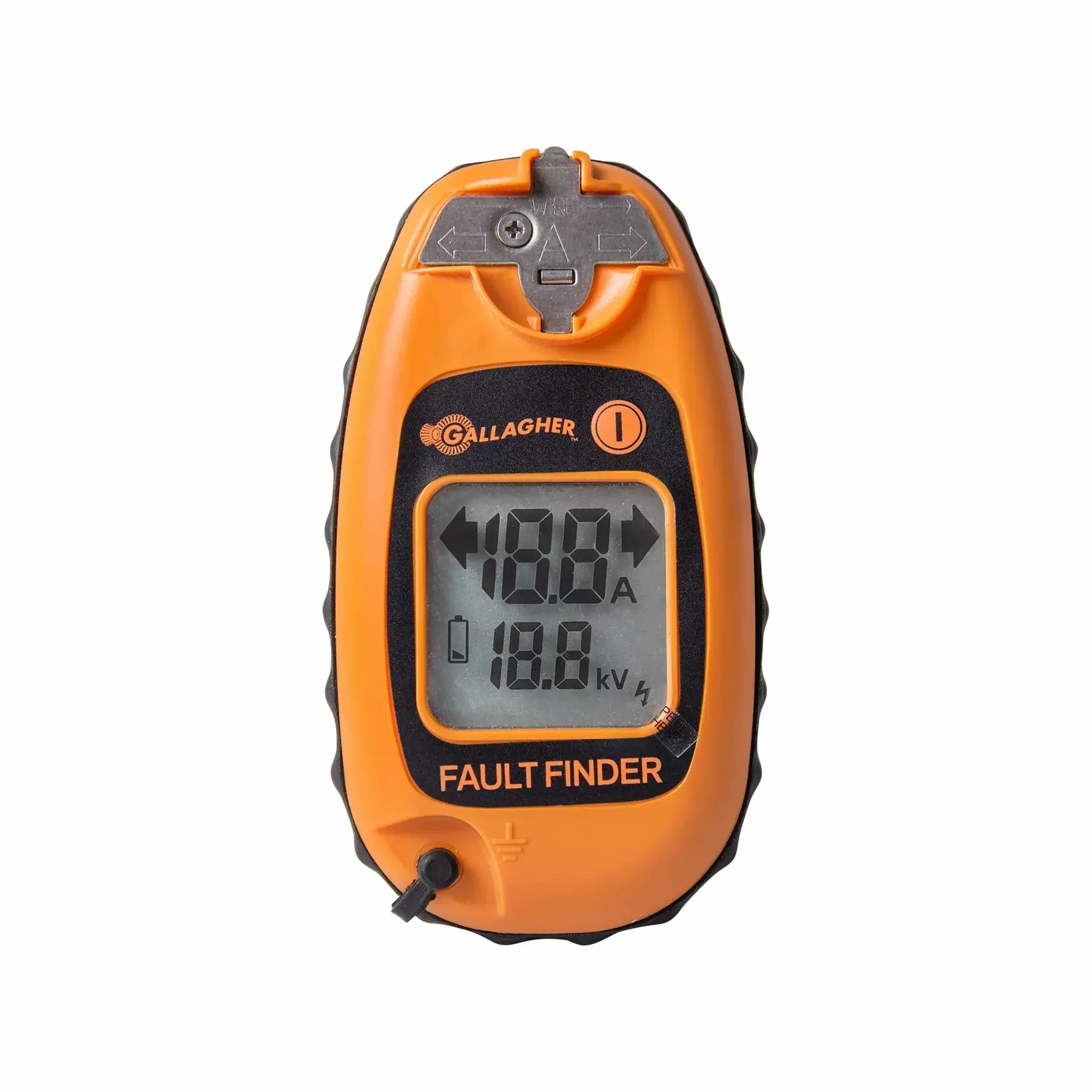 Gallagher Orange Voltmeter