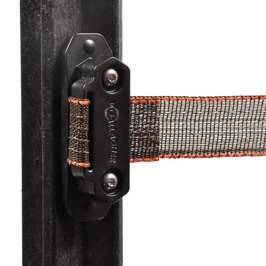Gallagher Schwarz Isolatoren Für Elektrozaun Ecke Band Turbostar (X30)