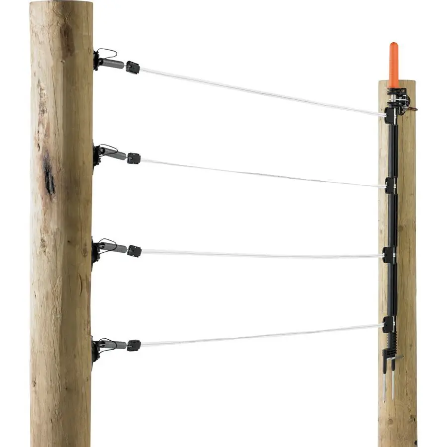 Gallagher Weiß Kit Barriere 4 Bänder