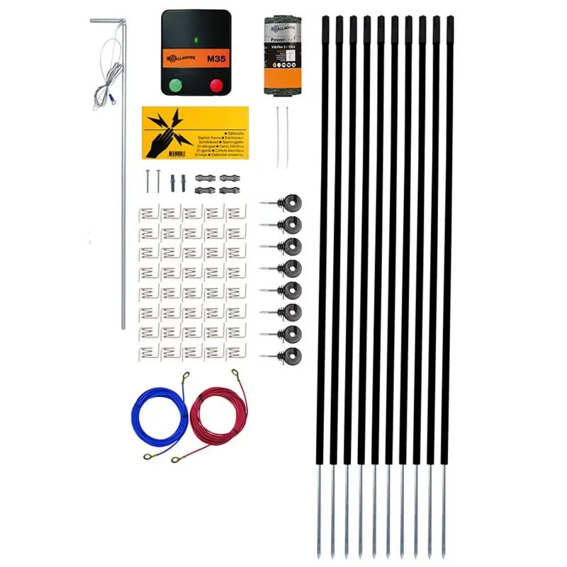 Kit für Elektrozaun für Haustiere und Garten Gallagher M35