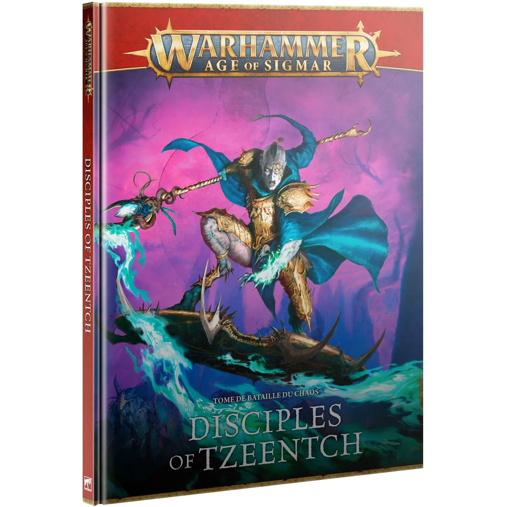 Figurinen Games Workshop Warhammer AoS - Battletome V.4 Disciples of Tzeentch (Fr)