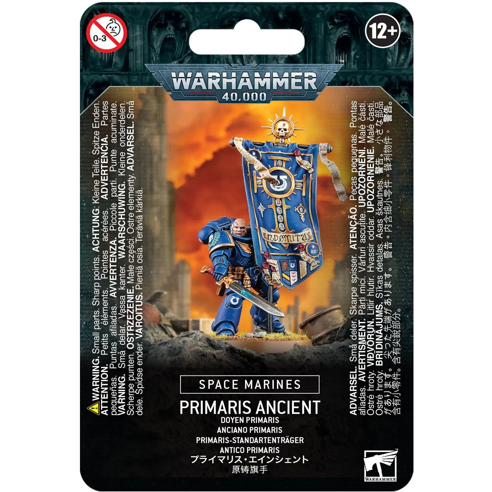 Figurine Games Workshop Warhammer 40k - Space Marine Primaris Ancien