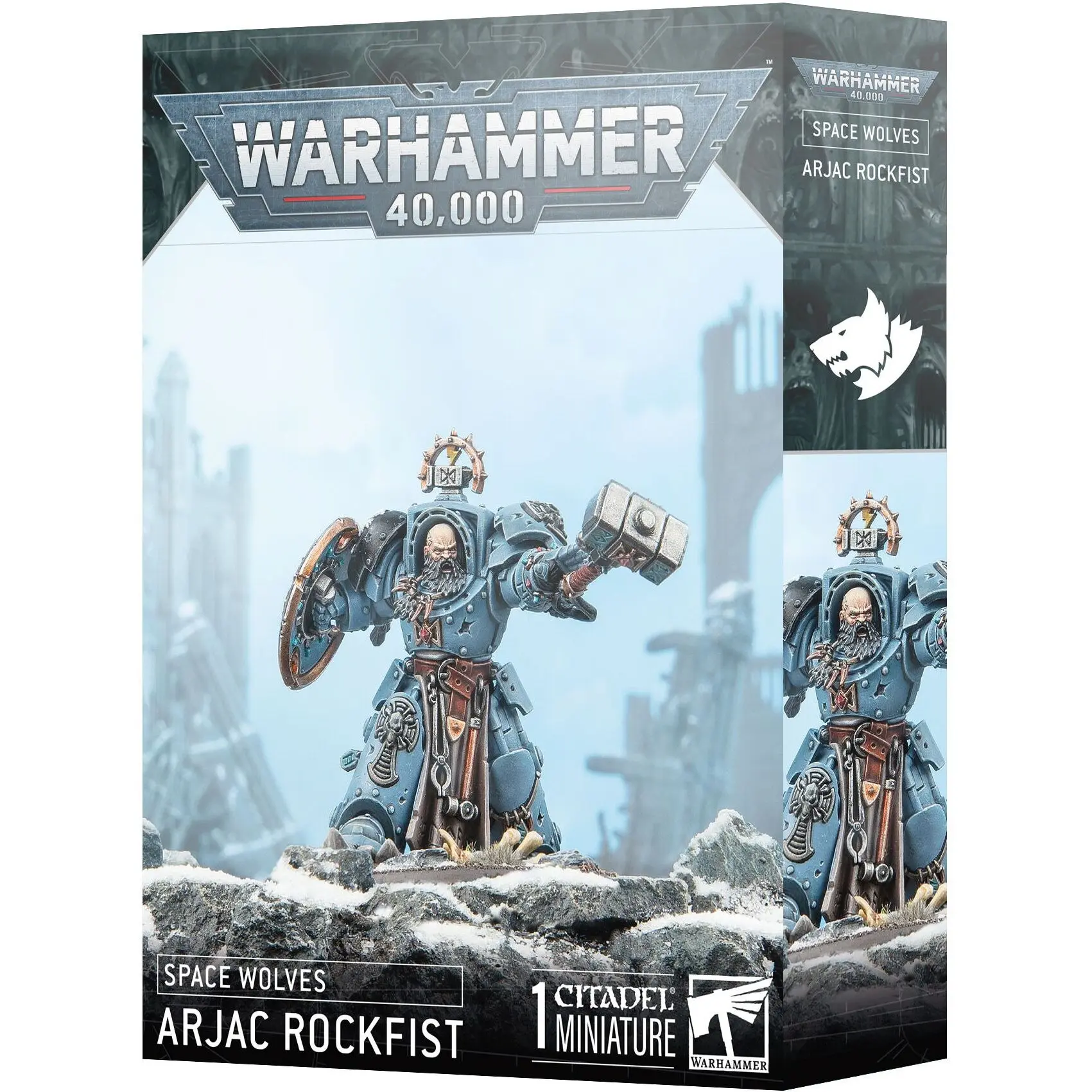 Figurine Games Workshop Warhammer 40k - Space Wolves Arjac Rockfist (2025)