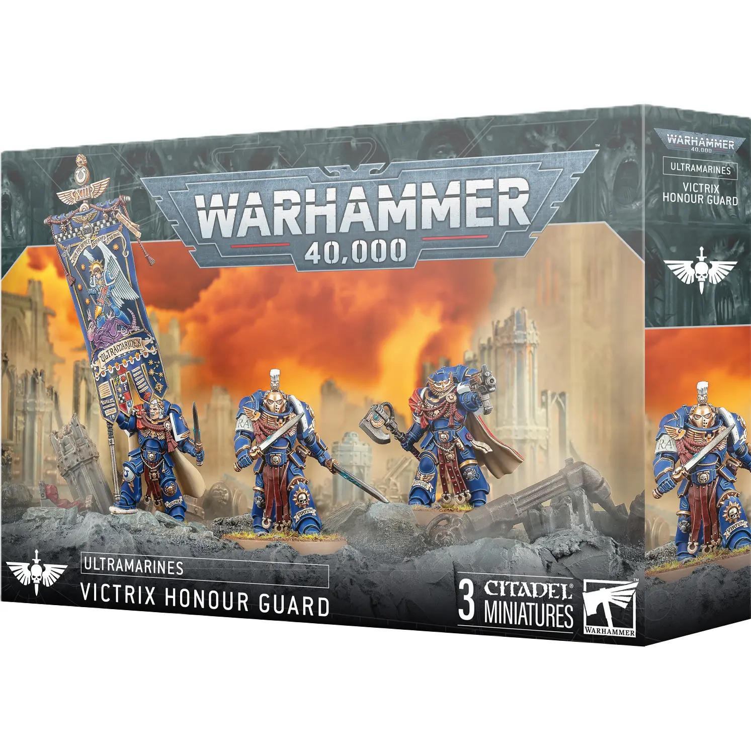 Simulationsspiele Games Workshop Warhammer 40k - Ultramarines Garde d'Honneur Vitrix