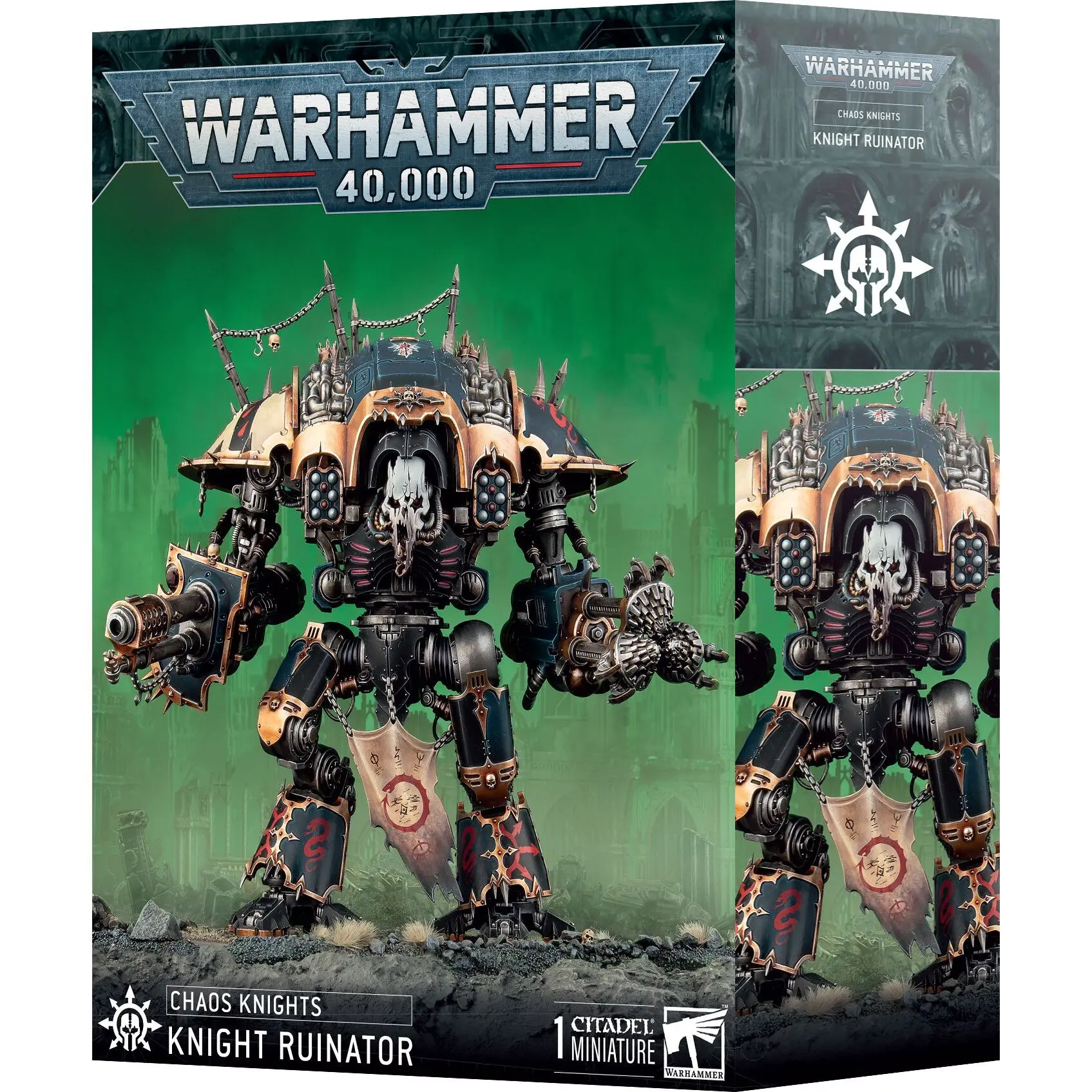 Figurine Games Workshop Warhammer 40k - Chaos Knights Chevalier Ruineur