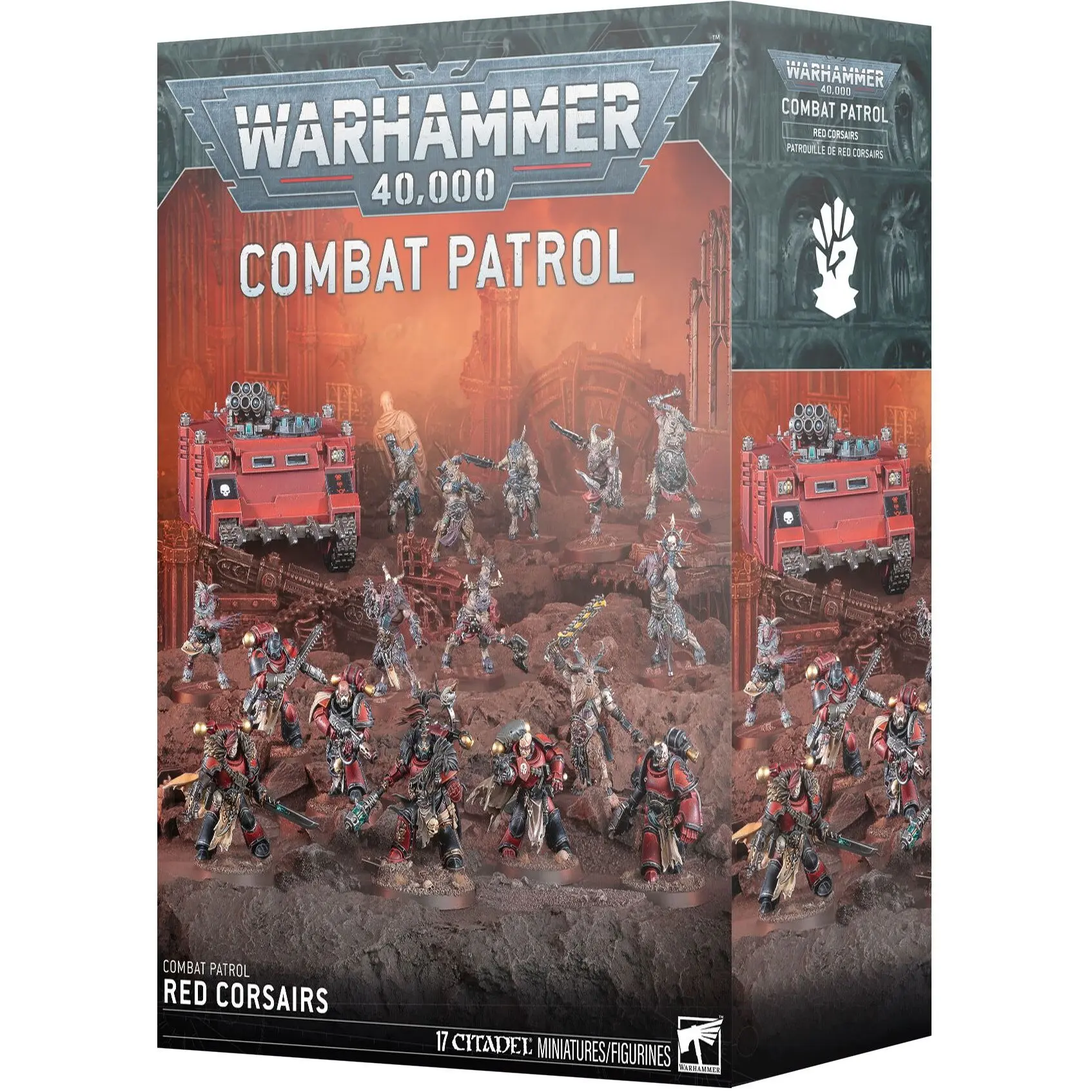 Boîte d'armée Games Workshop Warhammer 40k - Patrouille SMC Red Corsairs