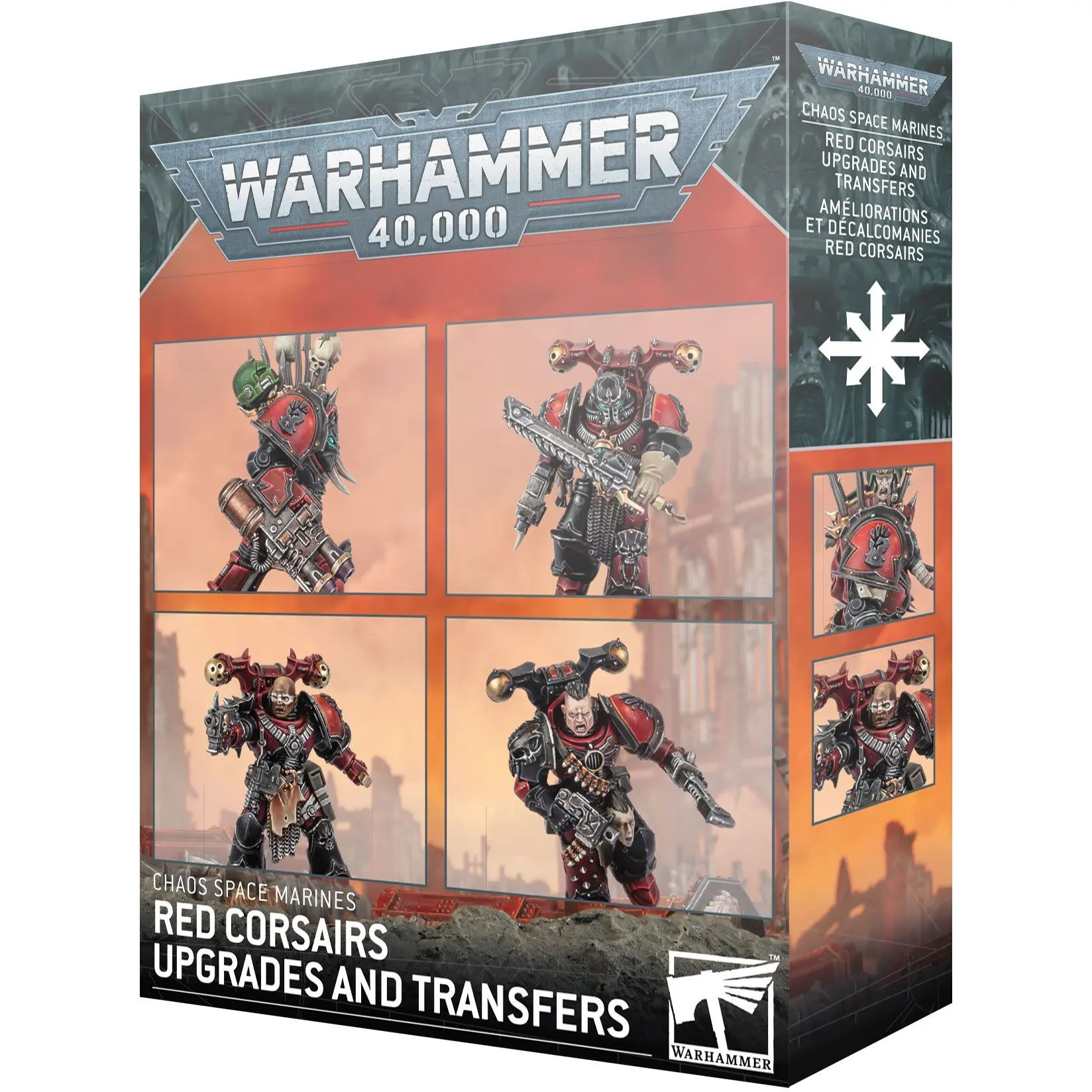 Zubehör für Figuren Games Workshop Warhammer 40k - SMC Red Corsairs Améliorations et Décalcos