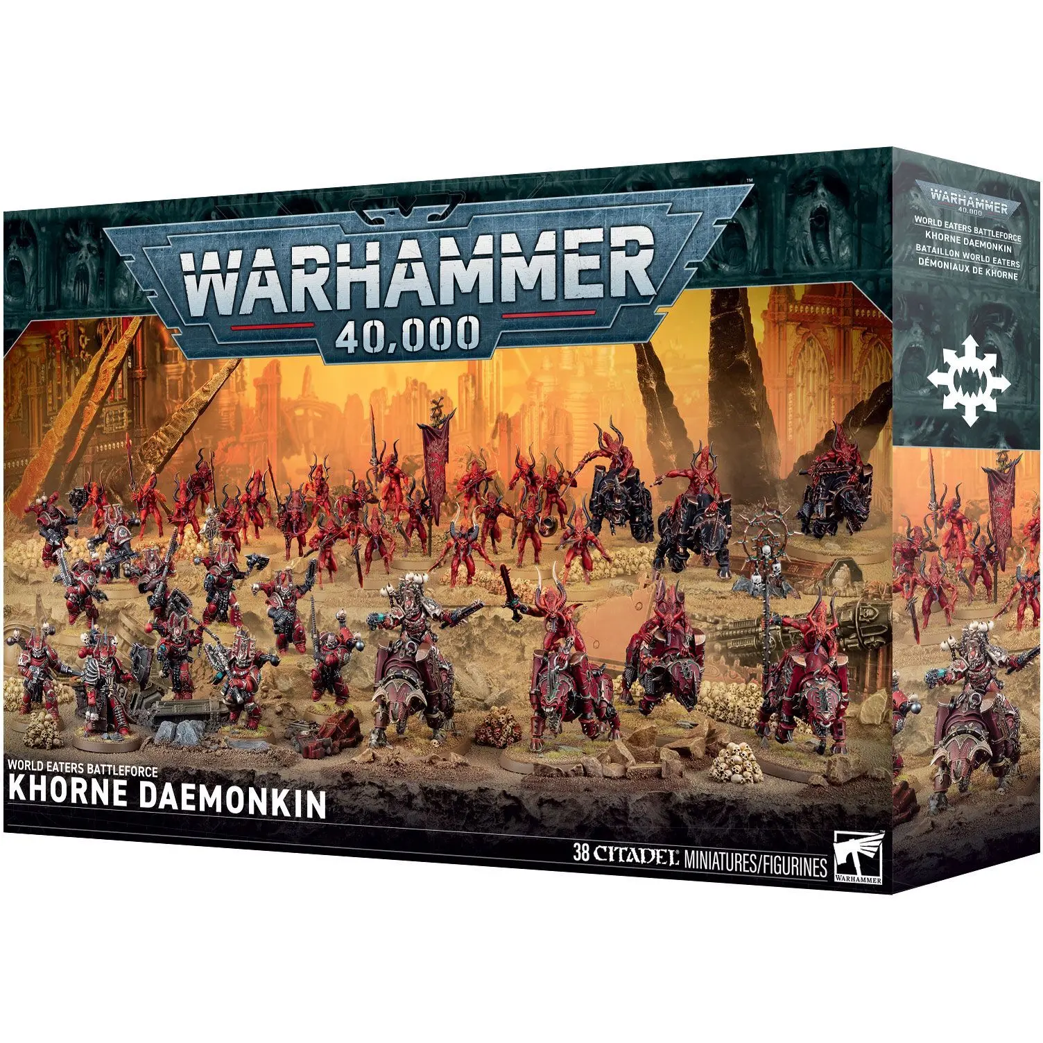 Figurinen Games Workshop Warhammer 40k - Battleforce World Eaters : Demons de Khorne