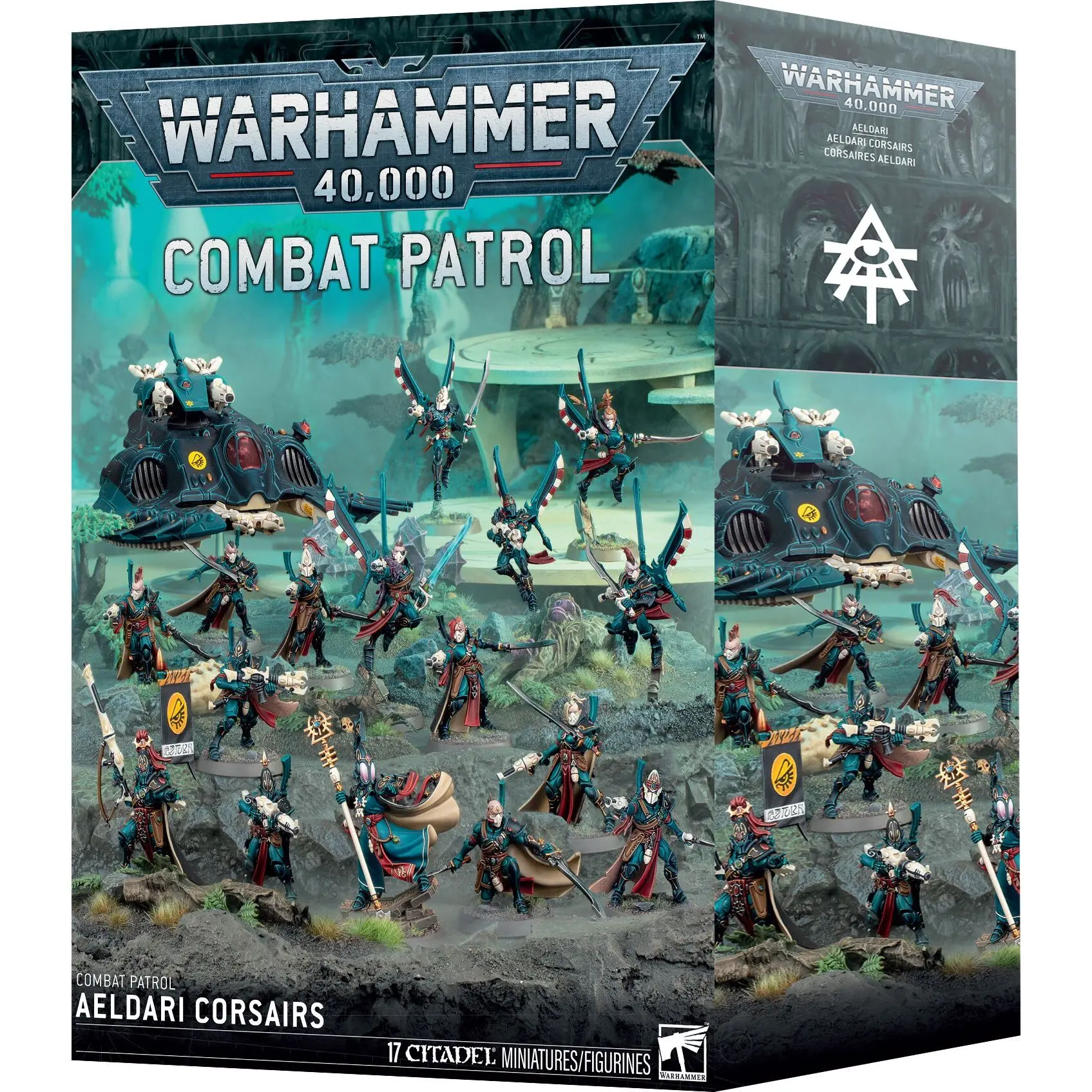 Boîte d'armée Games Workshop Warhammer 40k - Patrouille Aeldari Corsaires