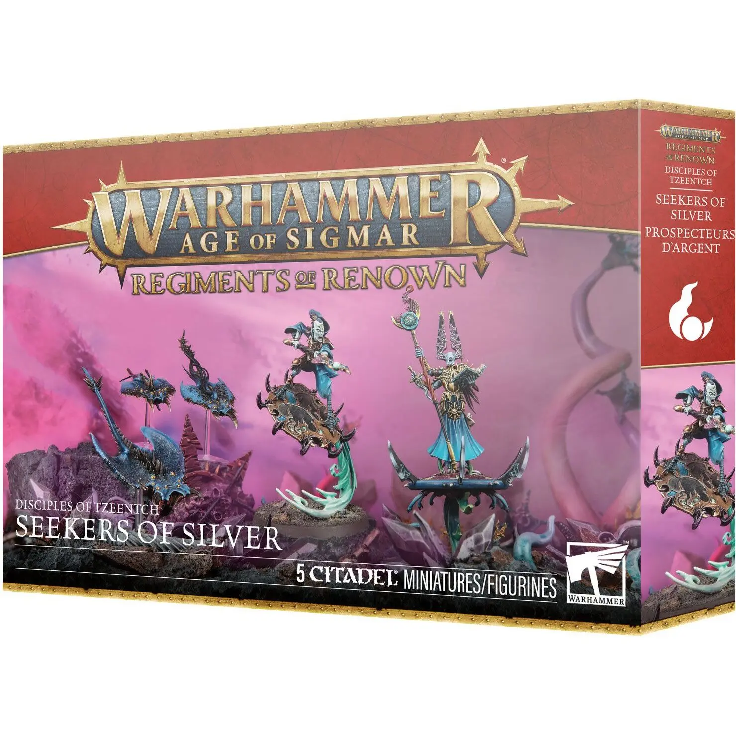 Figurinen Games Workshop Warhammer AoS - Disciples of Tzeentch : Prospecteurs d'Argent