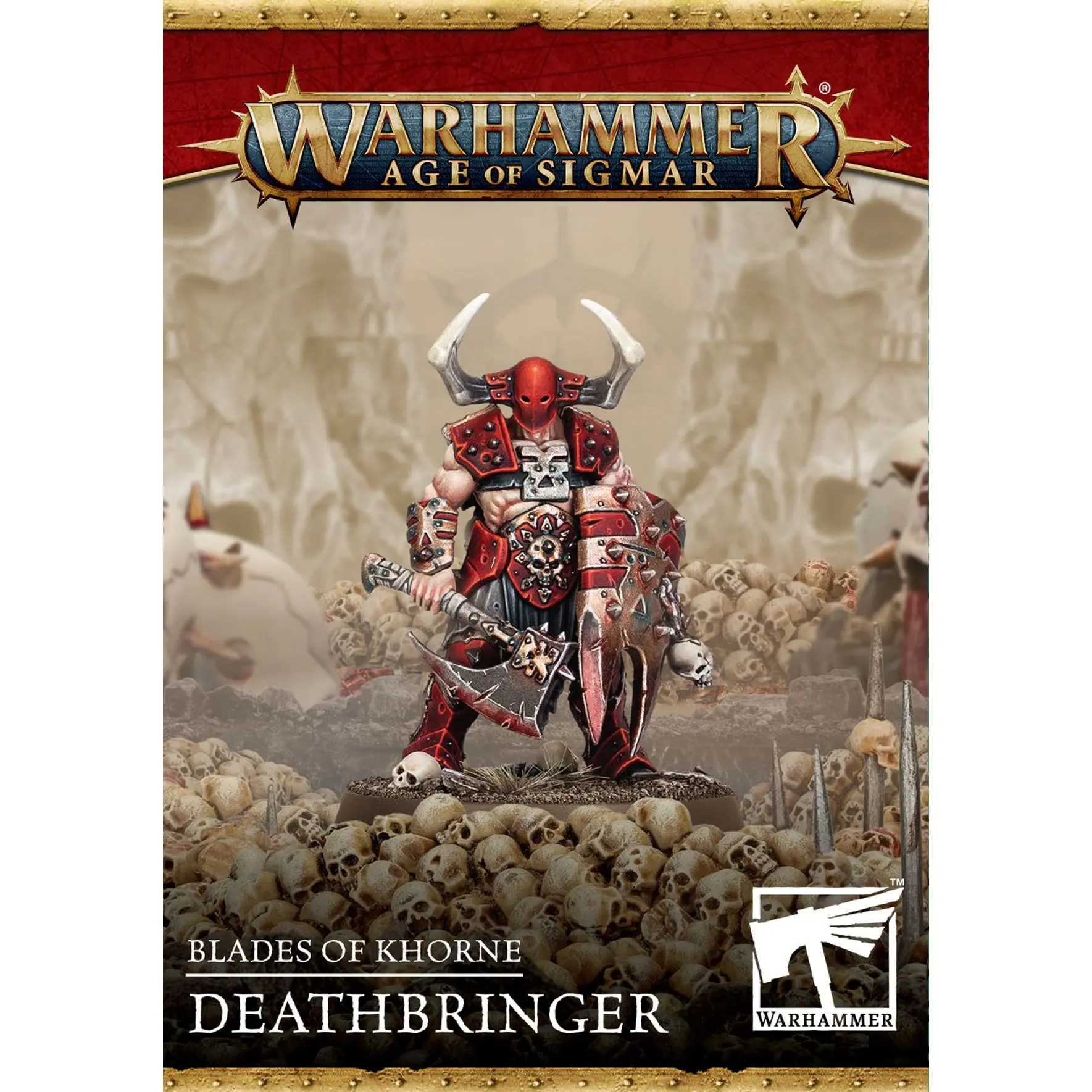 Figurine Games Workshop Warhammer AoS - Blades of Khorne Porte-Mort