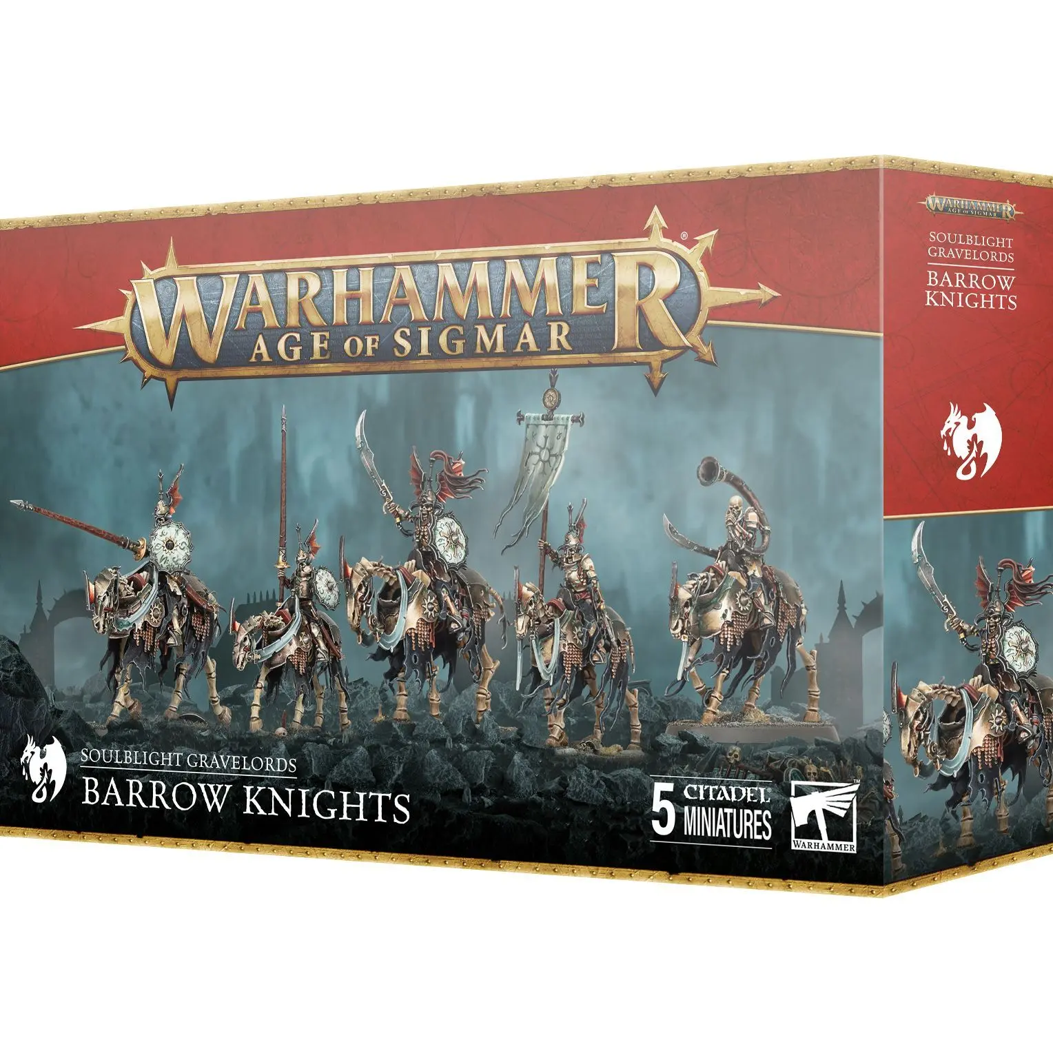 Figurine Games Workshop Warhammer AoS - Soulblight Gravelords Chevaliers des Tertres