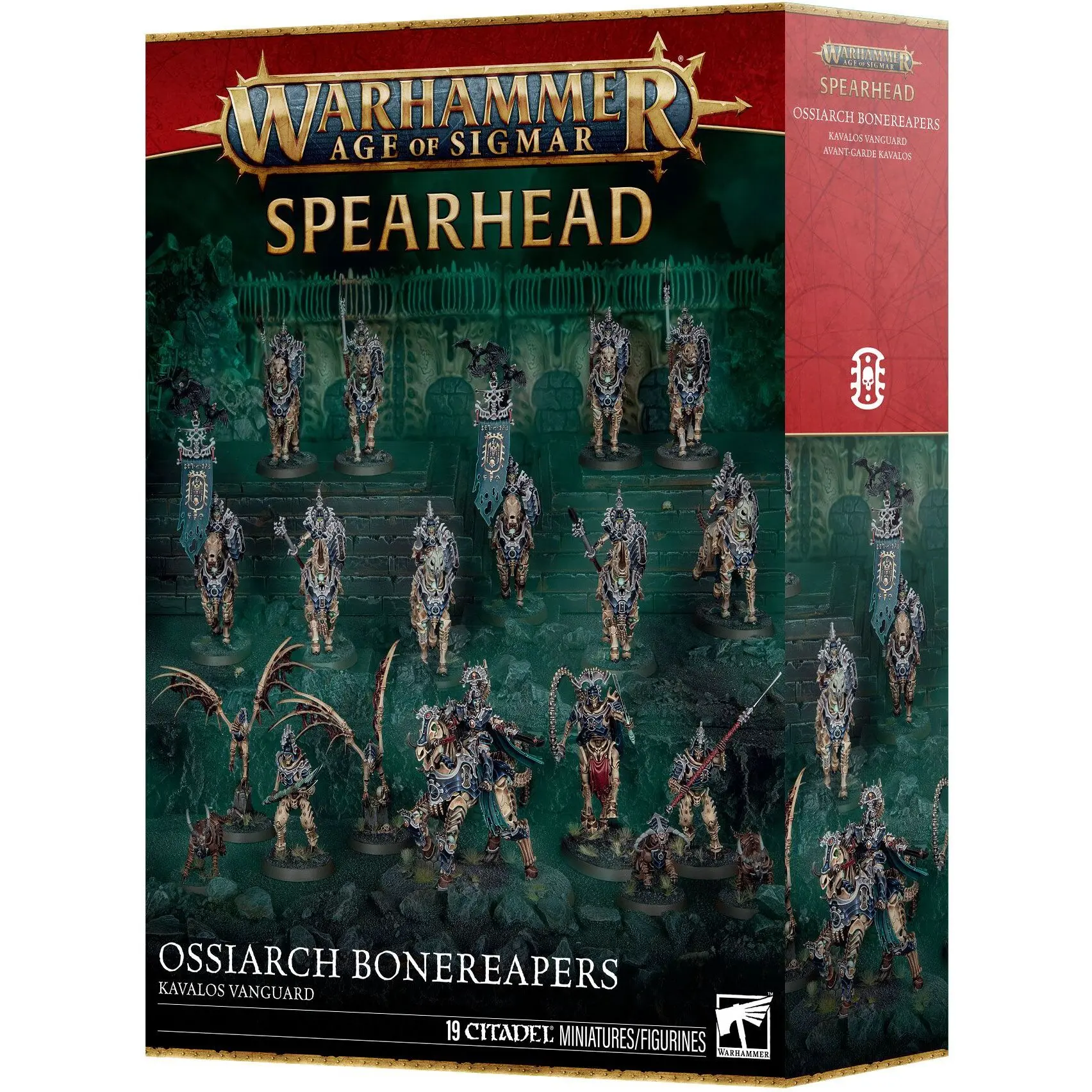 Figurinen Games Workshop Warhammer AoS - Spearhead Ossiarch Bonereapers Avant-Guarde Kavalos (2026)