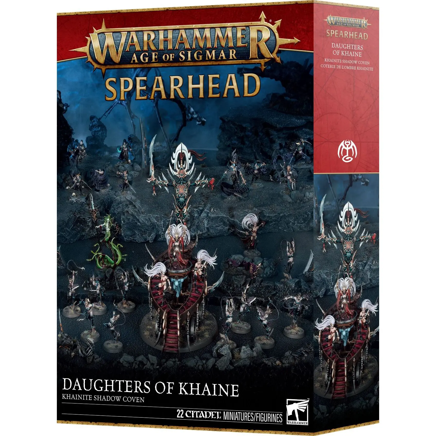 Figurine Games Workshop Warhammer AoS - Spearhead Daughters of Khaine Coterie de L'Ombre Khainite