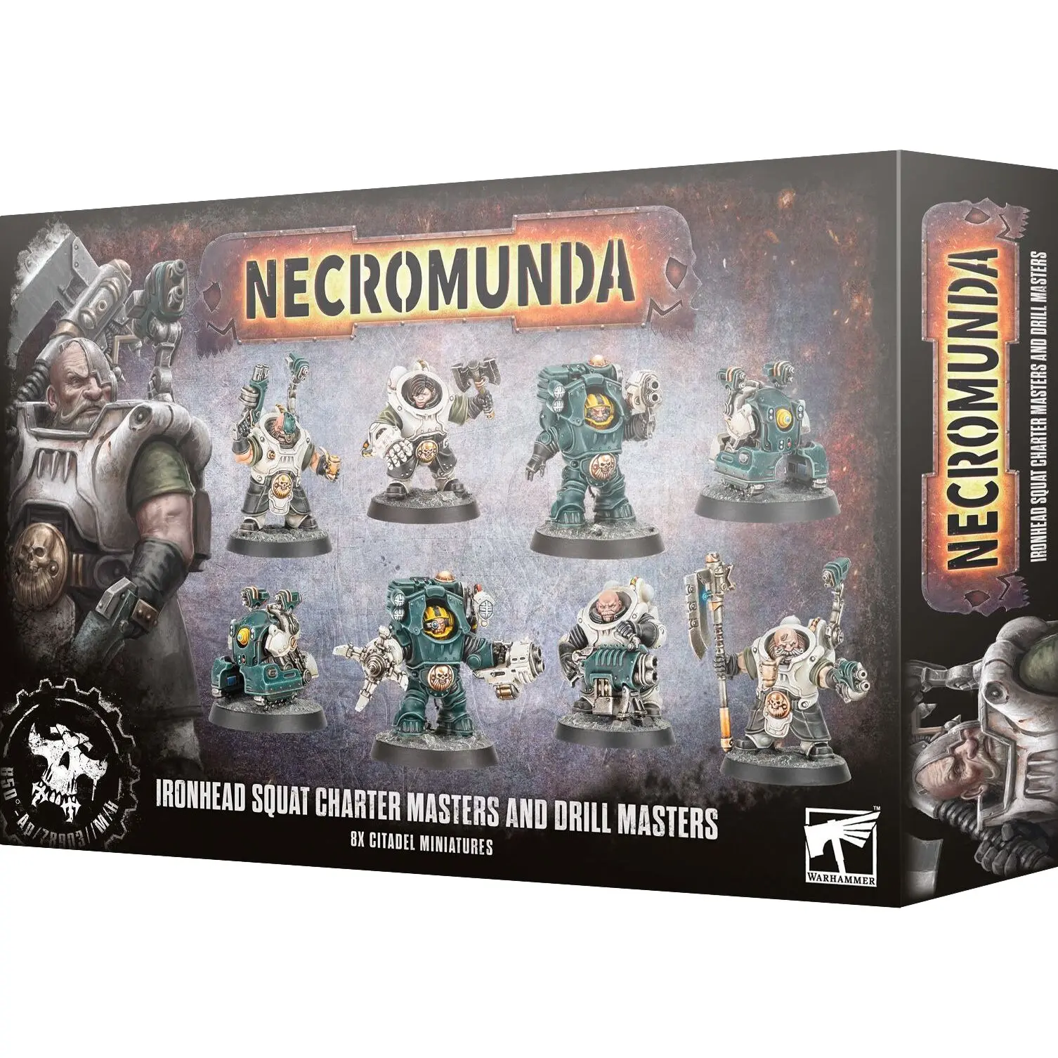 Figurine Games Workshop Necromunda : Ironhead Squat Charter & Drill Masters
