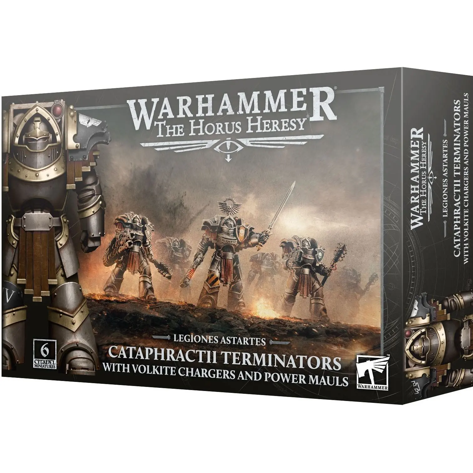Figurinen Games Workshop Warhammer 30k - Legiones Astartes : Cataphractii Terminators Power Mauls