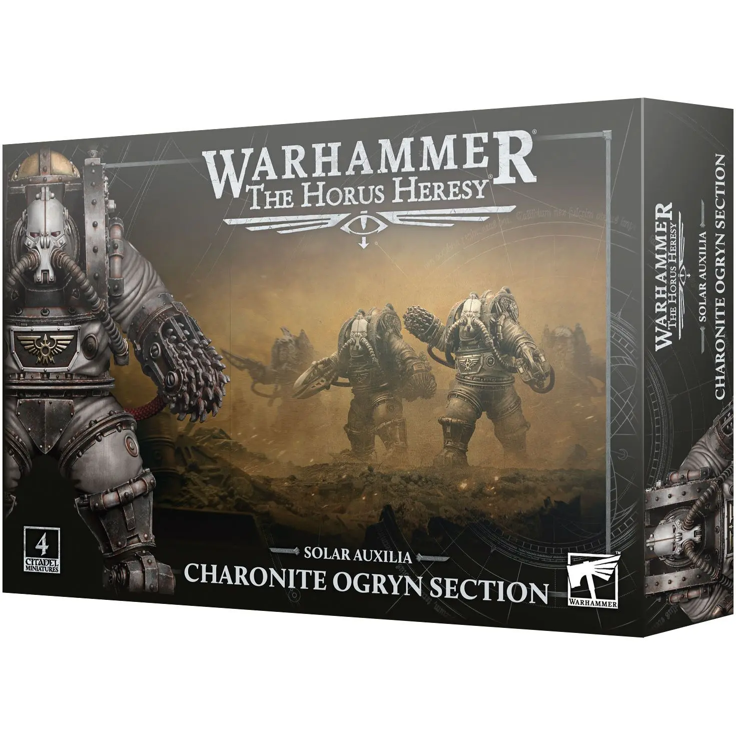 Figurine Games Workshop Warhammer 30k - Solar Auxilia Section d'Ogryn Charonite