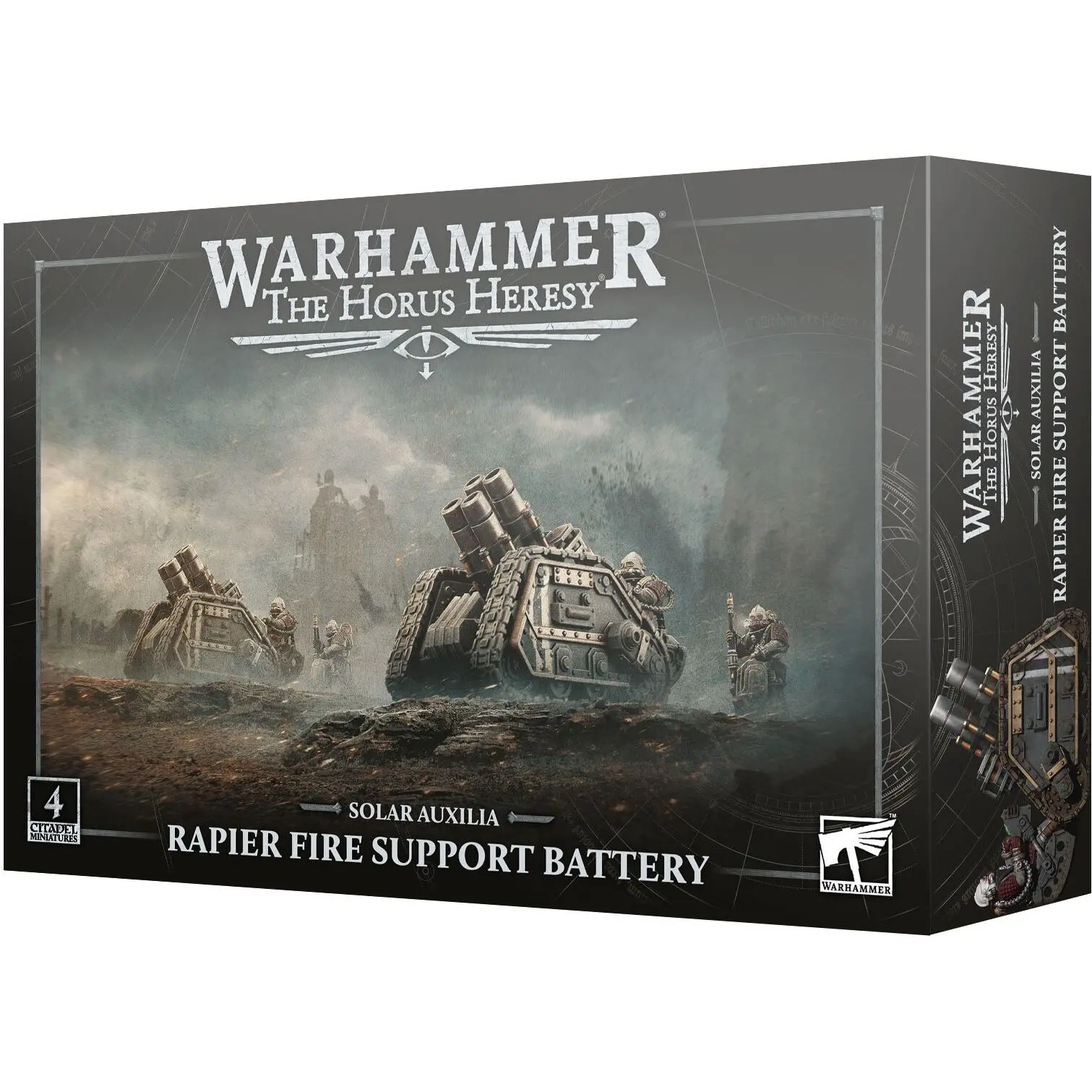 Figurine Games Workshop Warhammer 30k - Solar Auxilia Batterie d'appui-feu Rapier