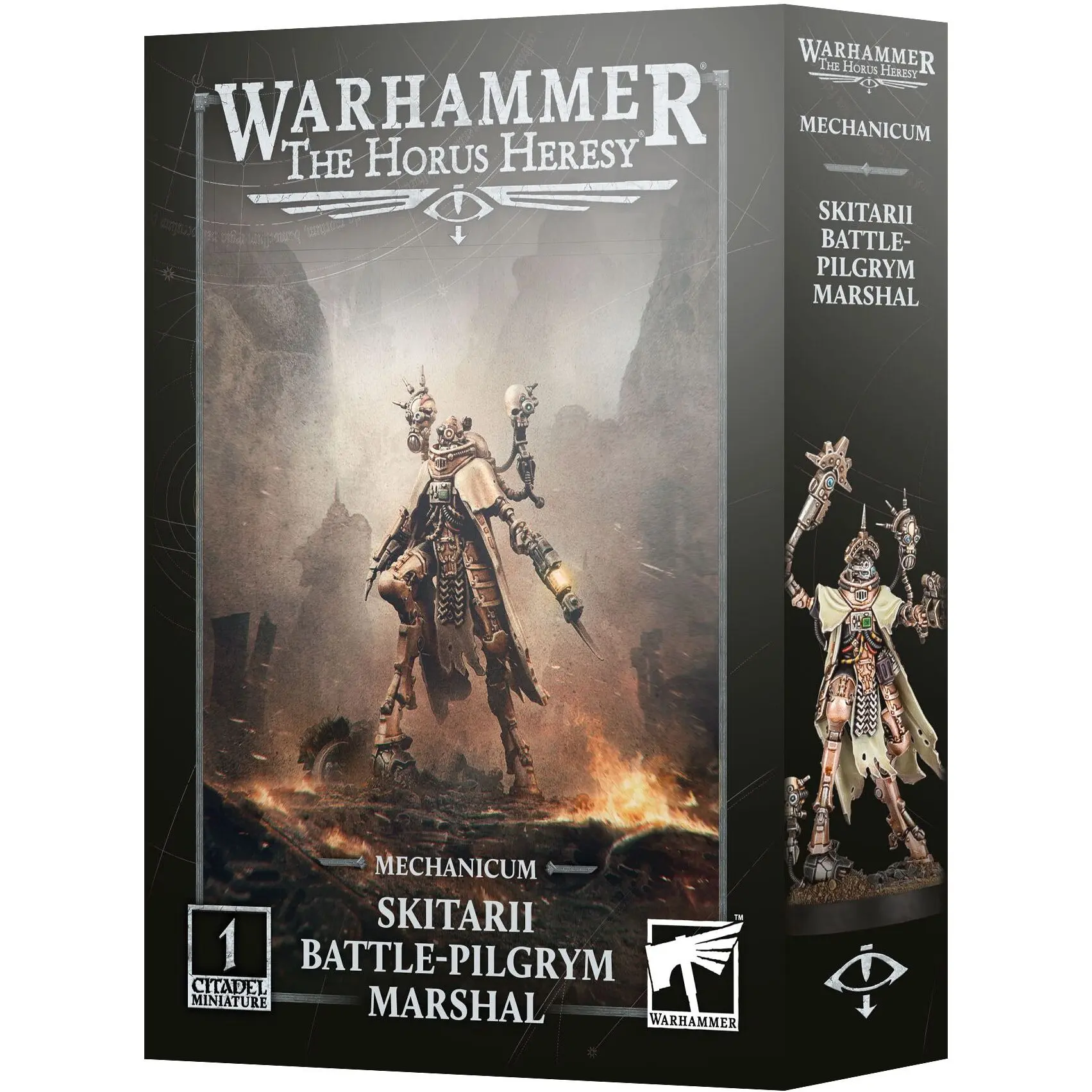Figurinen Games Workshop Warhammer 30k - Mechanicum : Skitarii Battle-Pilgrym Marshal