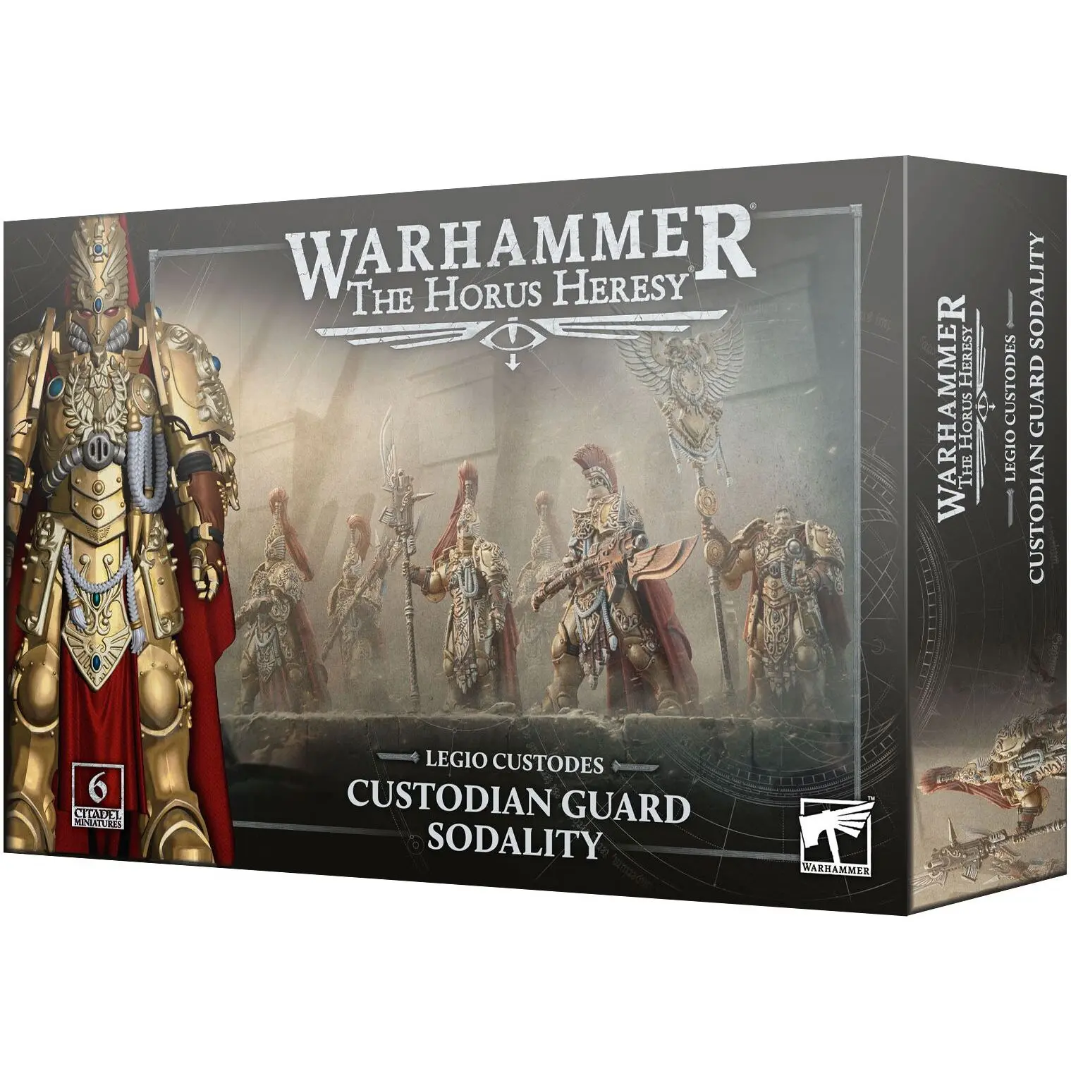 Figurine Games Workshop Warhammer 30k - Legiones Custodes : Custodian Guard Sodality