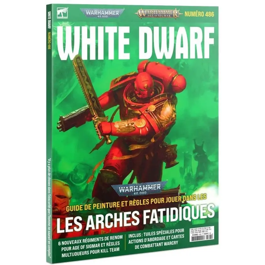 Livre Games Workshop White Dwarf n°486 (Mars 2023)
