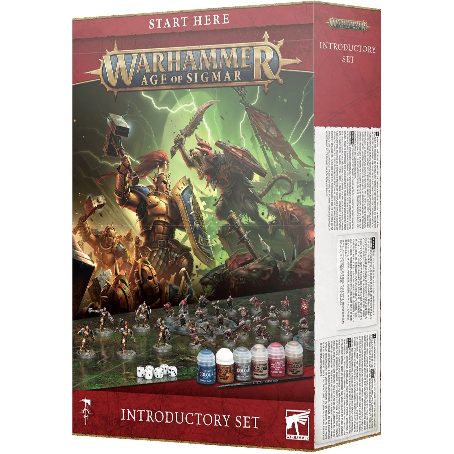 Figurine Games Workshop Warhammer AoS - Boite de Jeu / Age of Sigmar V.4 Introductory Set (En)