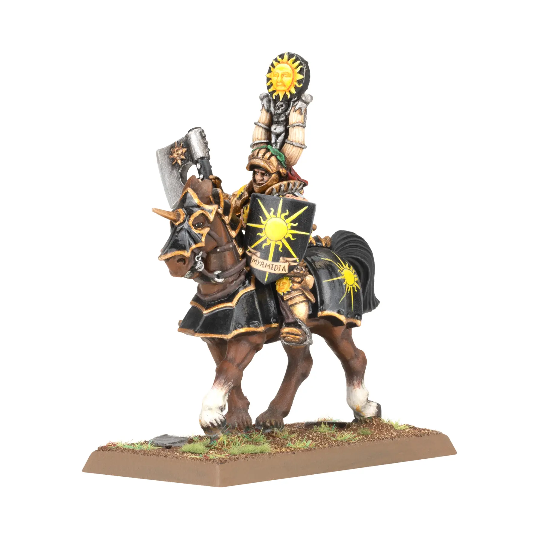 Figurine Games Workshop Warhammer ToW - Empire de L'Homme : Grand Maitre des Chevaliers du Soleil