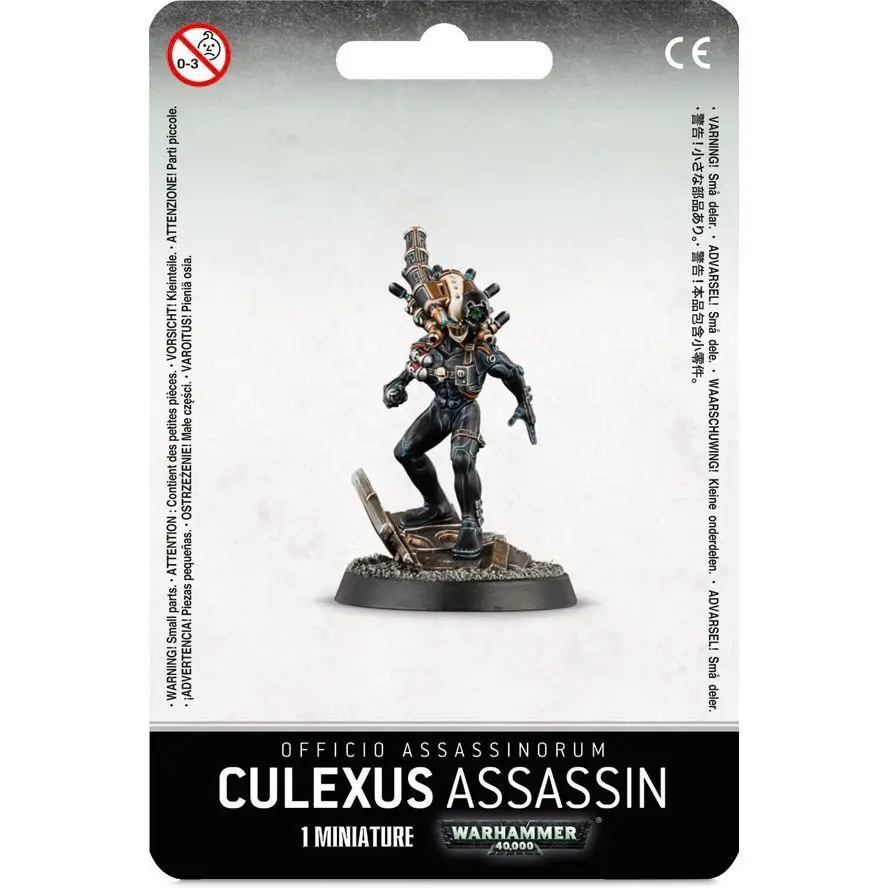 Figurine Games Workshop Warhammer 40k - Officio Assassinorum Assassin Culexus