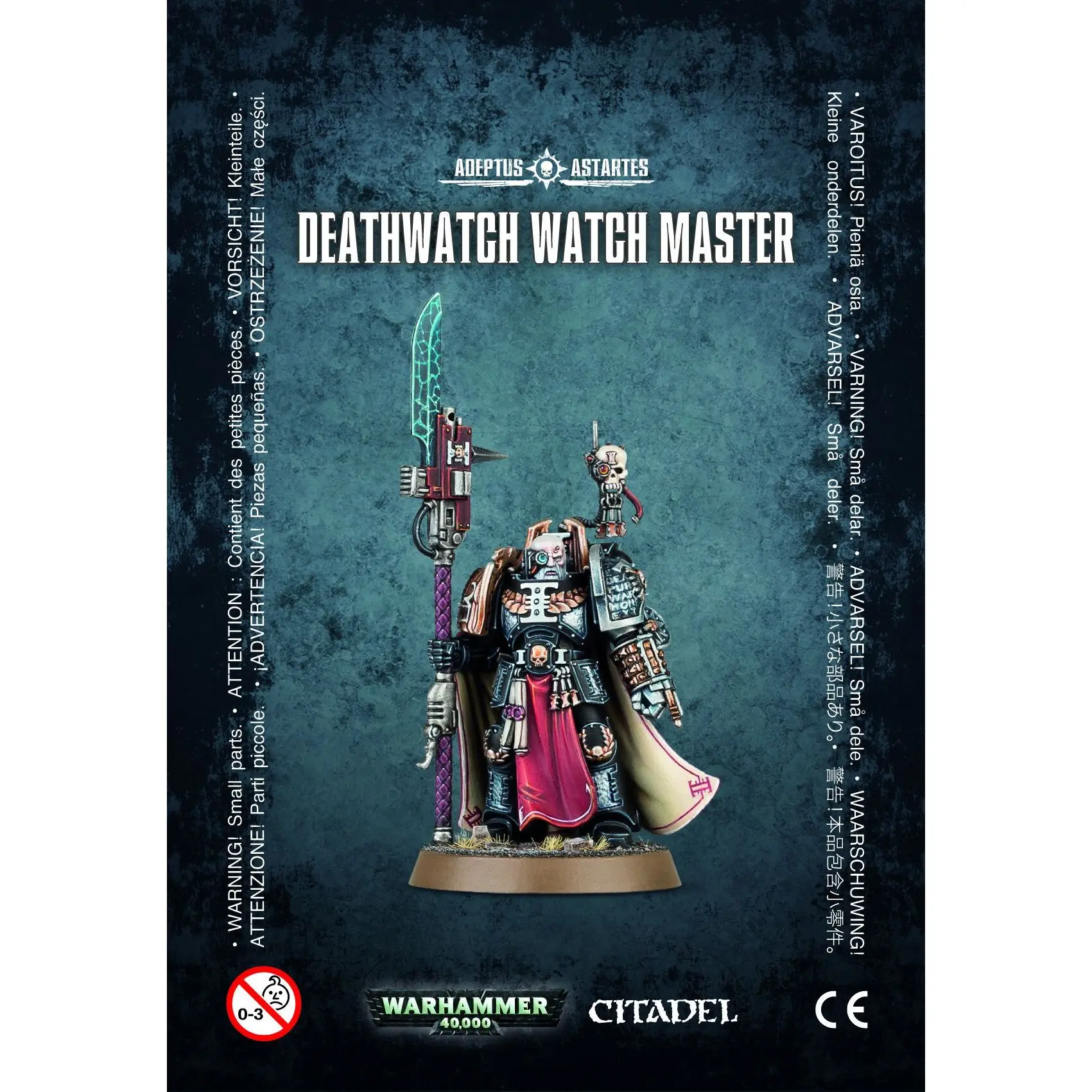 8-delig beeldje Games Workshop Warhammer 40k - Deathwatch Maître du Guet