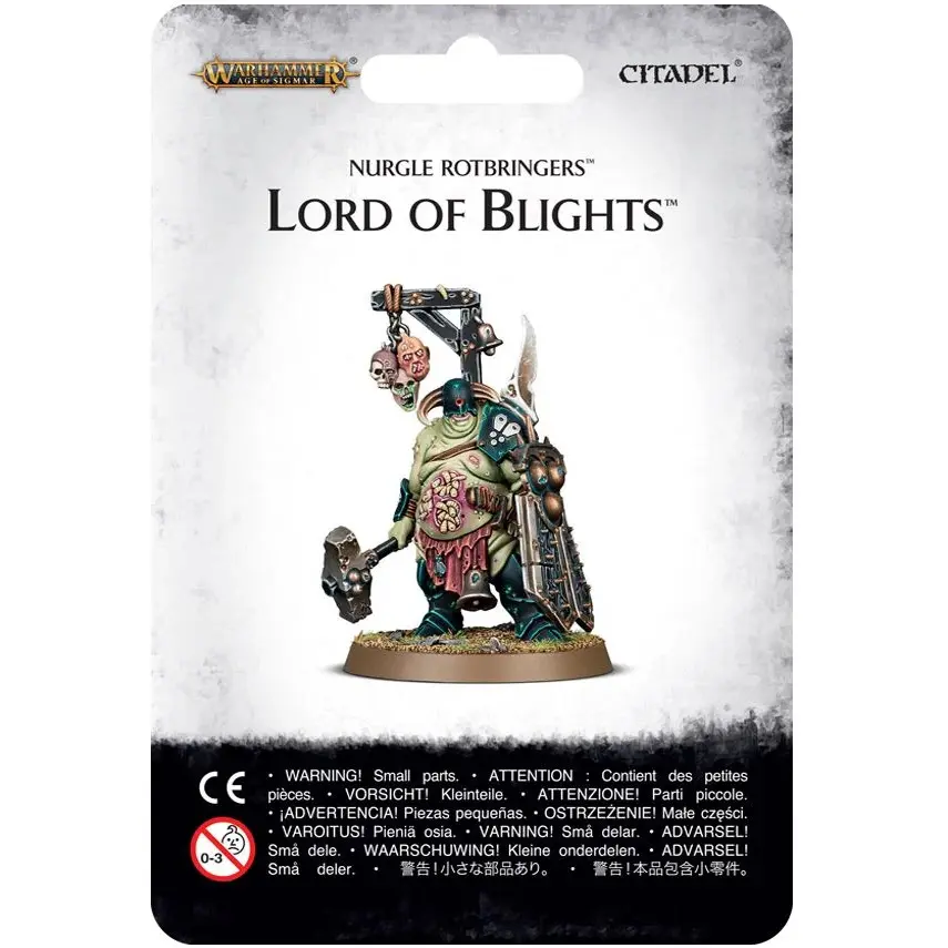Figurine Games Workshop Warhammer AoS - Nurgle Seigneur des Plaies