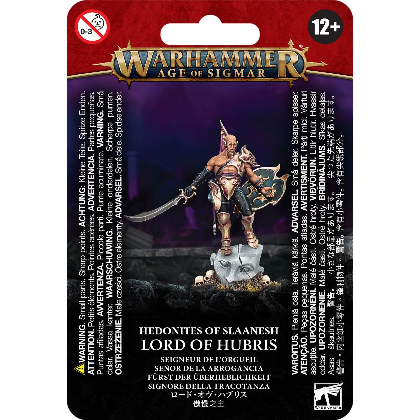 Figurine Games Workshop Warhammer AoS - Hedonites of Slaanesh Seigneur de L'Orgueil