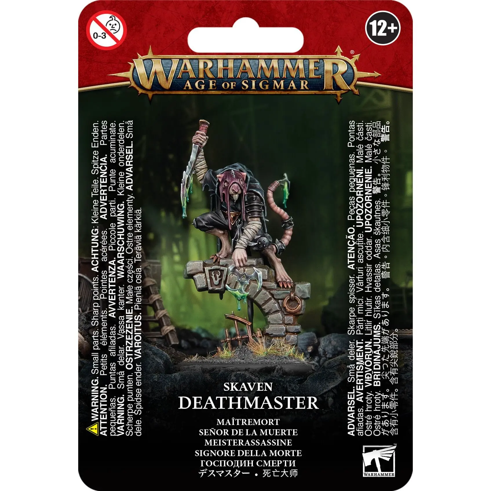 Gesellschaftsspiele Games Workshop Warhammer AoS - Skaven Maitremort