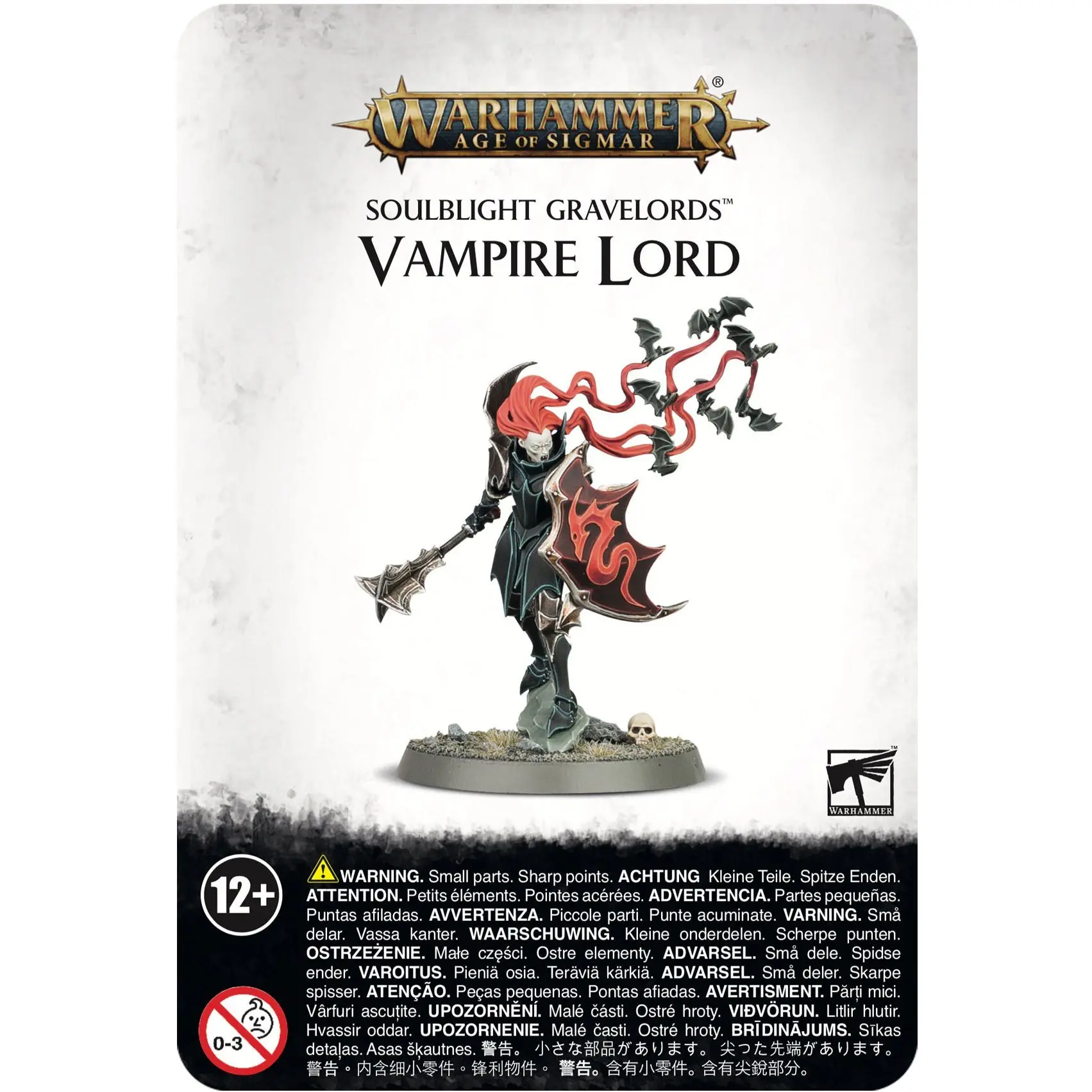 Figurine aus 12 Teilen Games Workshop Warhammer AoS - Soulblight Gravelords Vampire Lord