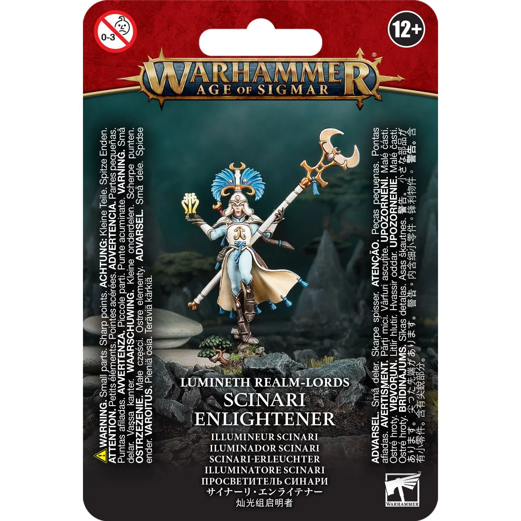 Figurine Games Workshop Warhammer AoS - Lumineth Realm-lords Illumineur Scinari