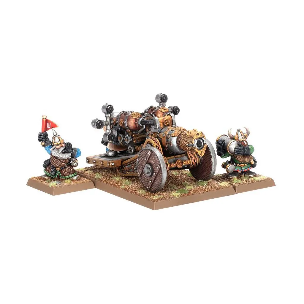 Gesellschaftsspiele Games Workshop Warhammer ToW - Dwarfen Mountain Holds Canon à Flammes